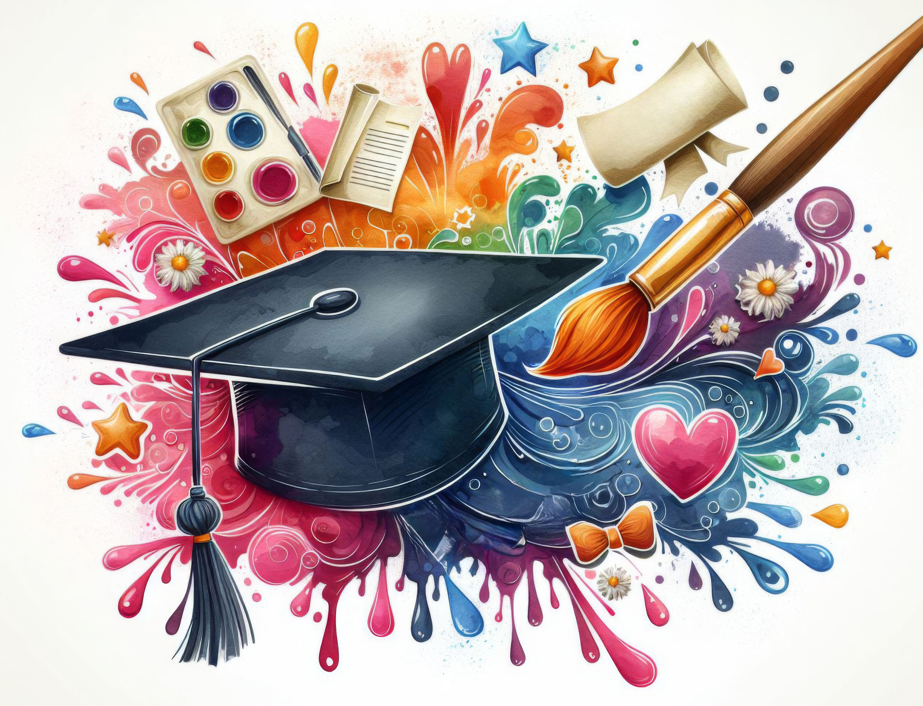 Preview for Artistic-graduation-illustration-background-5b20b