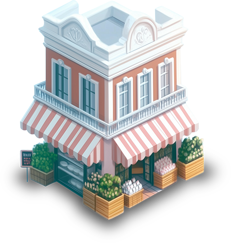 Preview for Isometric-storefront-illustration-building-sticker-4fa34