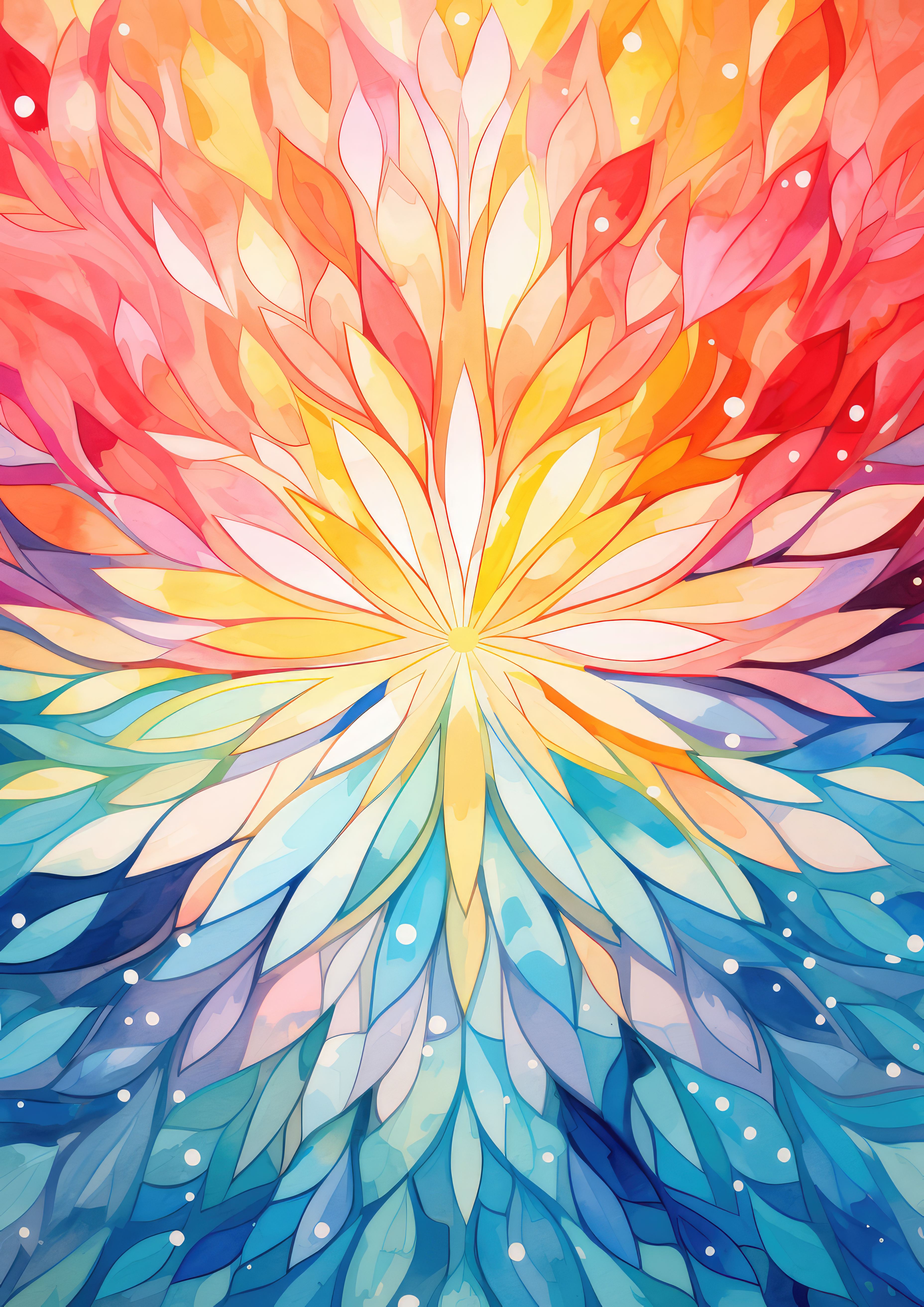 Preview for Vibrant-abstract-art-design-background-4642c