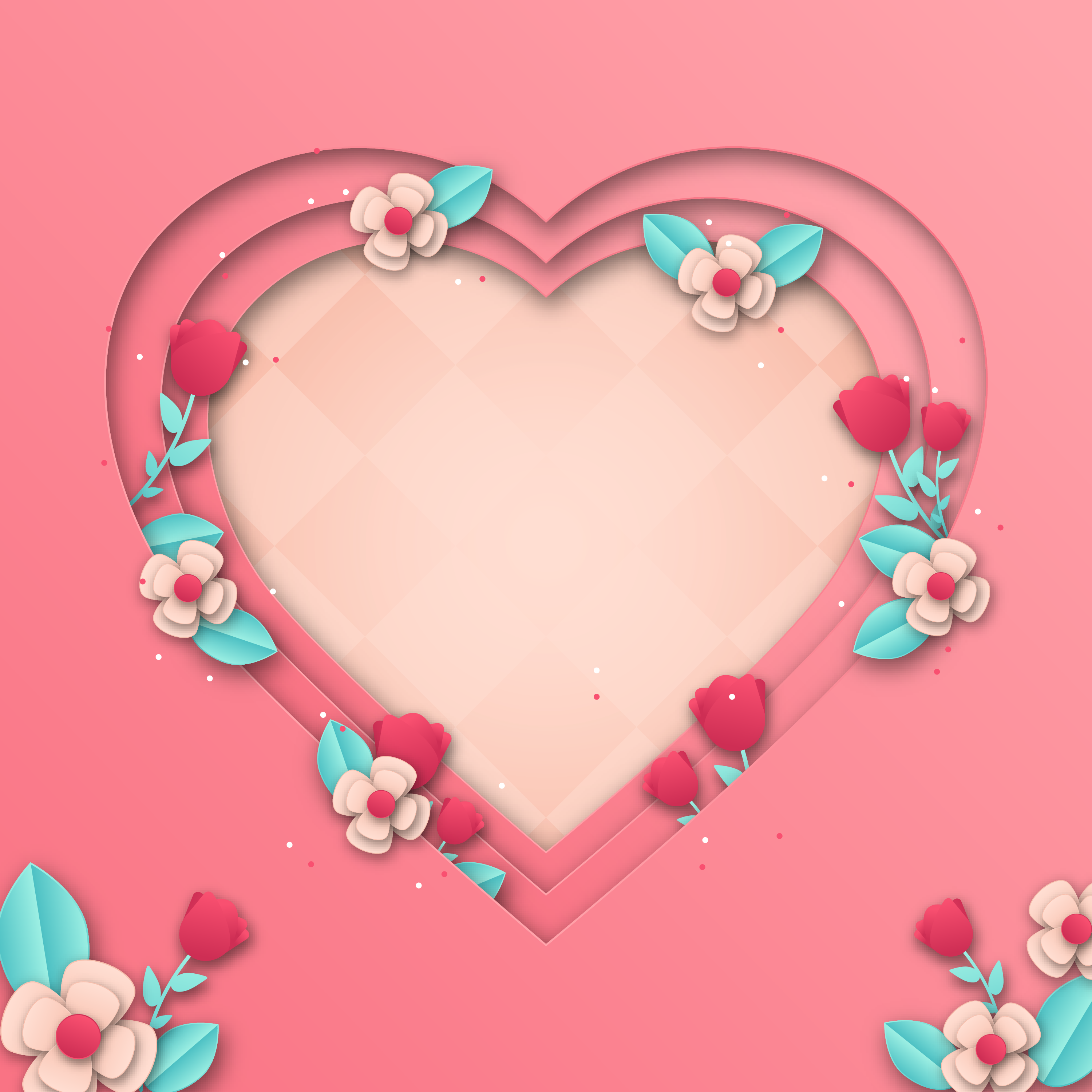 Preview for Valentines-heart-frame-mothers-day-background-994d8