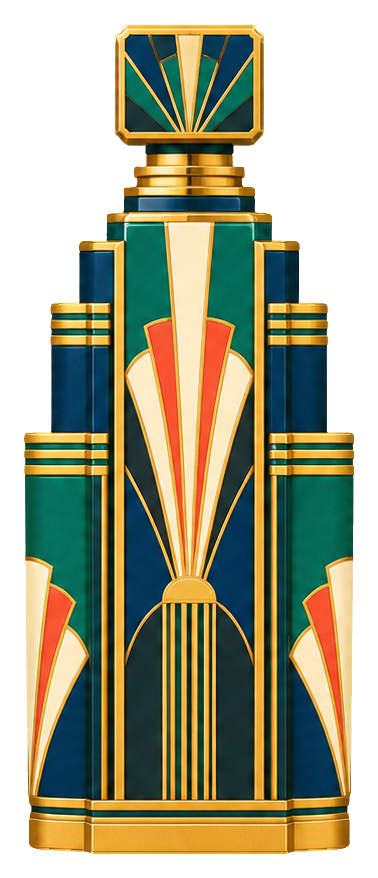 Preview for Art Deco Perfume Bottles Stepped Tower