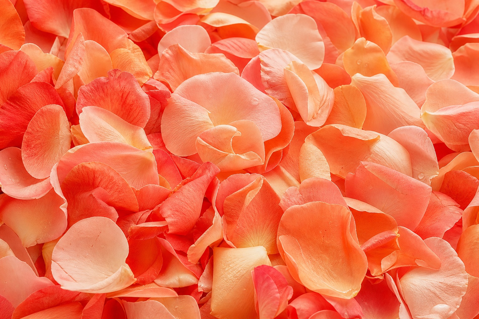 Preview for Coral Peach Rose Petals Background