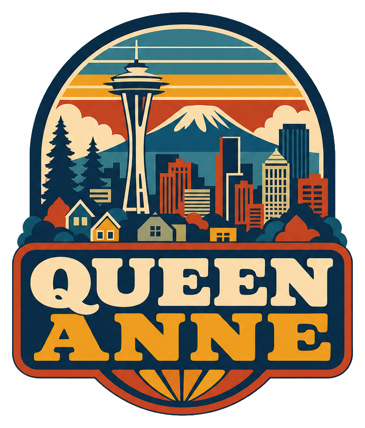Preview for Queen Anne Skyline Sticker Graphic