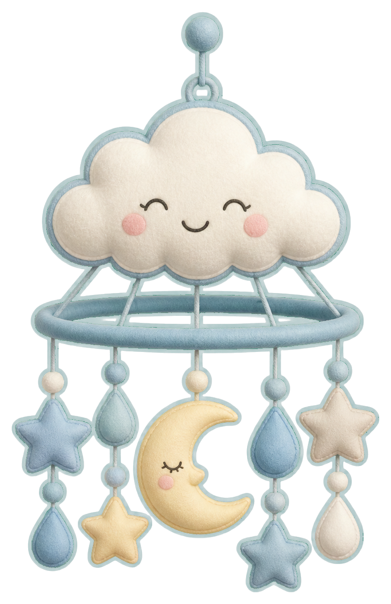 Preview for Baby Cloud Mobile Sticker