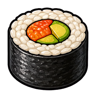 Preview for Sushi Roll Sticker