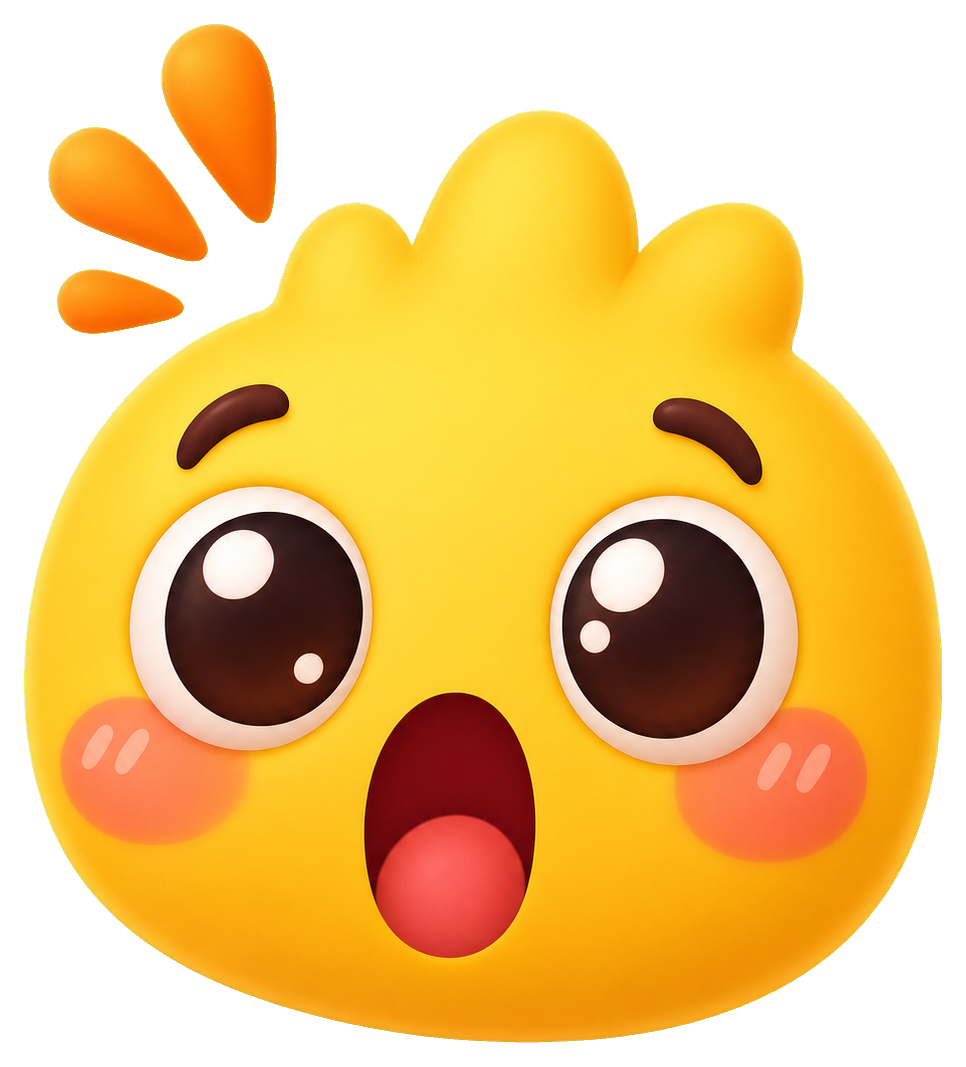 Preview for Surprise Pop Face Sticker