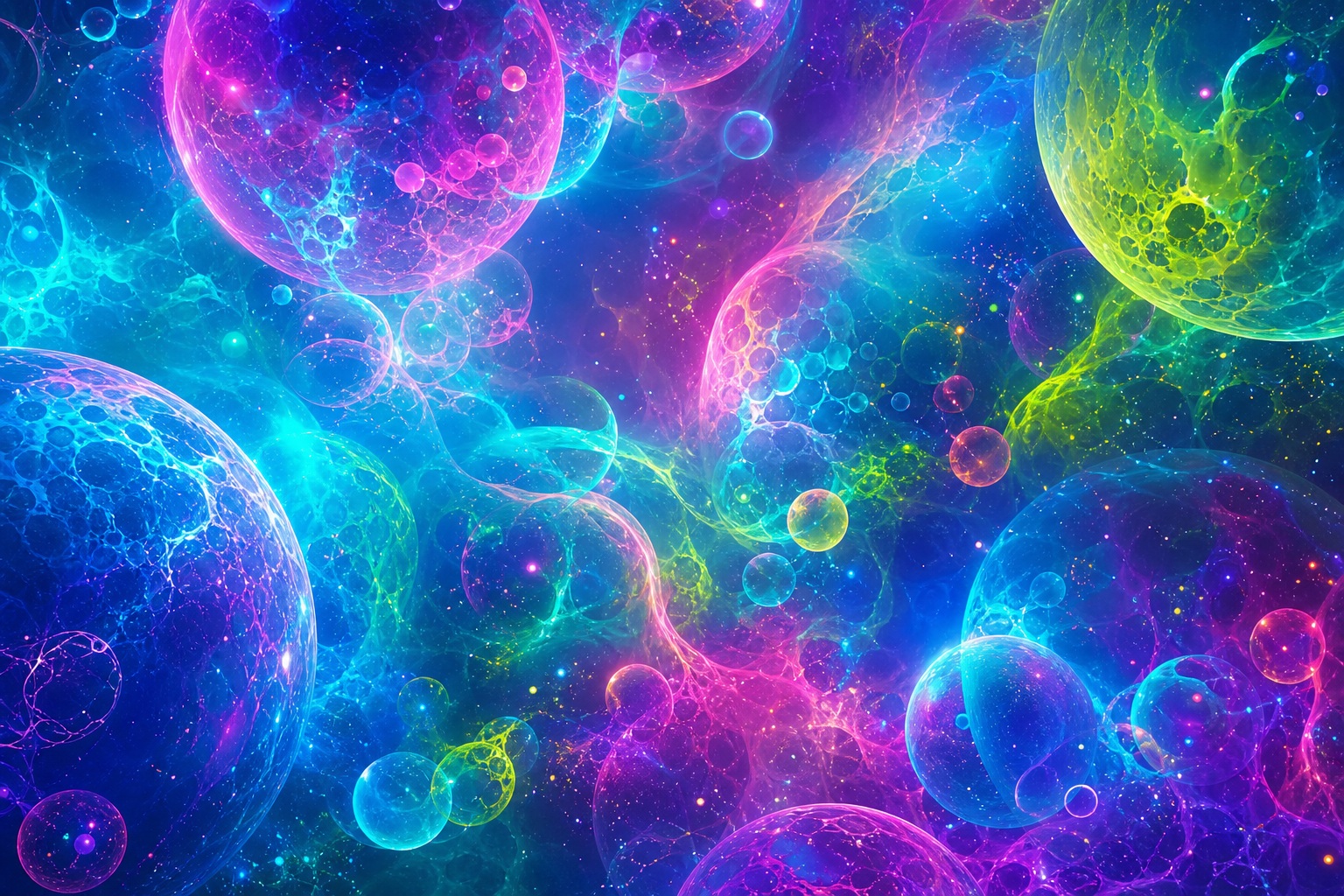 Preview for Electric Neon Cosmic Background