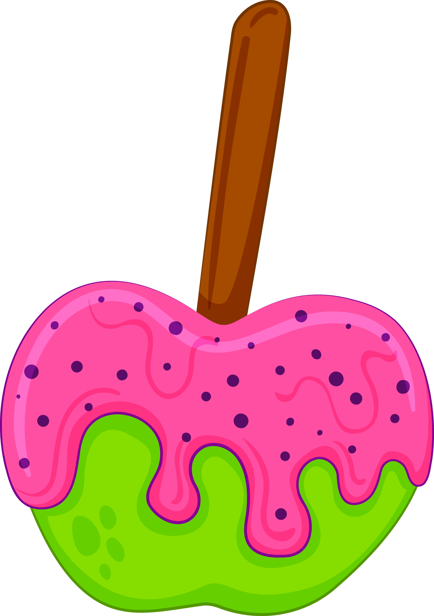 Preview for Candy-apple-illustration-halloween-candy-sticker-5a76a
