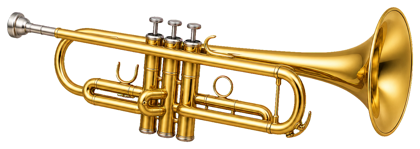 Preview for Trumpet Music Sticker Graphic For Creative Designs