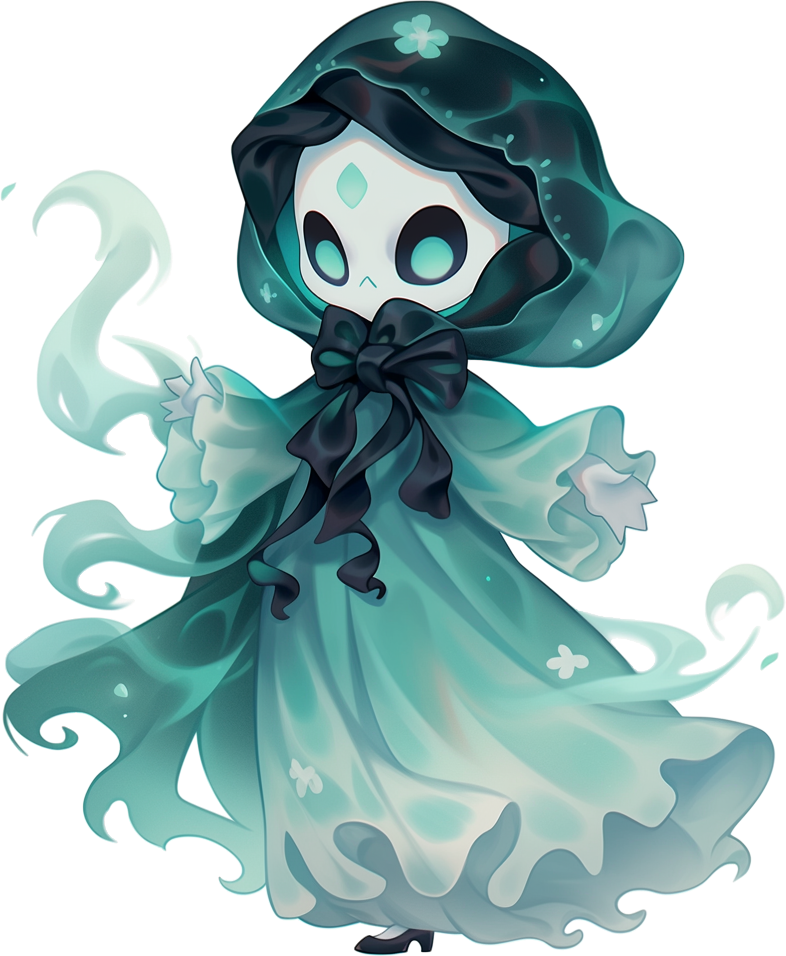 Preview for Mystical-cartoon-character-design-ghosts-sticker-a274c