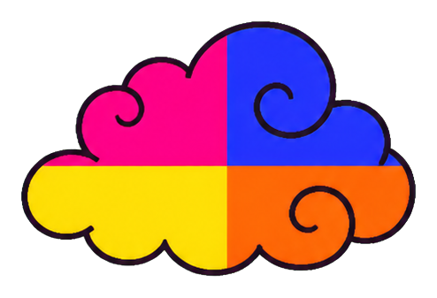 Preview for Pop Art Cloud Sticker Graphic