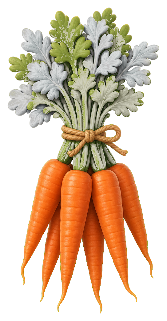 Preview for Carrot Bunch Sticker Graphic