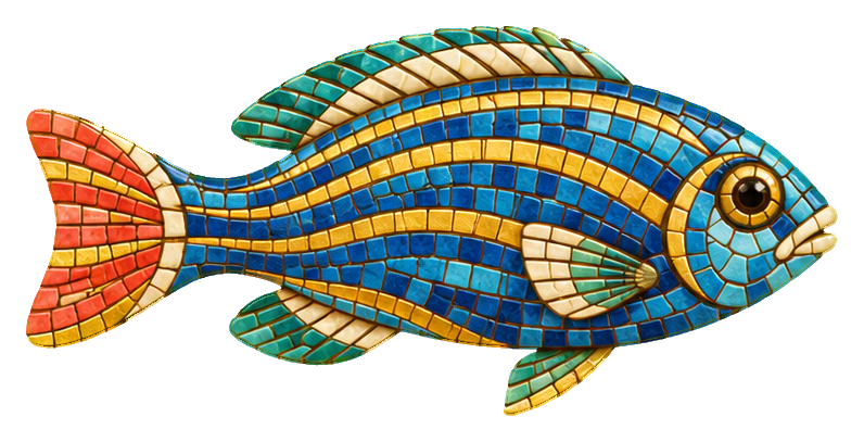 Preview for Mosaic Tropical Fish Wrasse