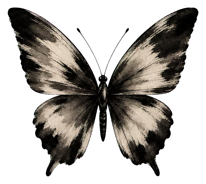 Preview for Sumi Brush Butterfly Sticker
