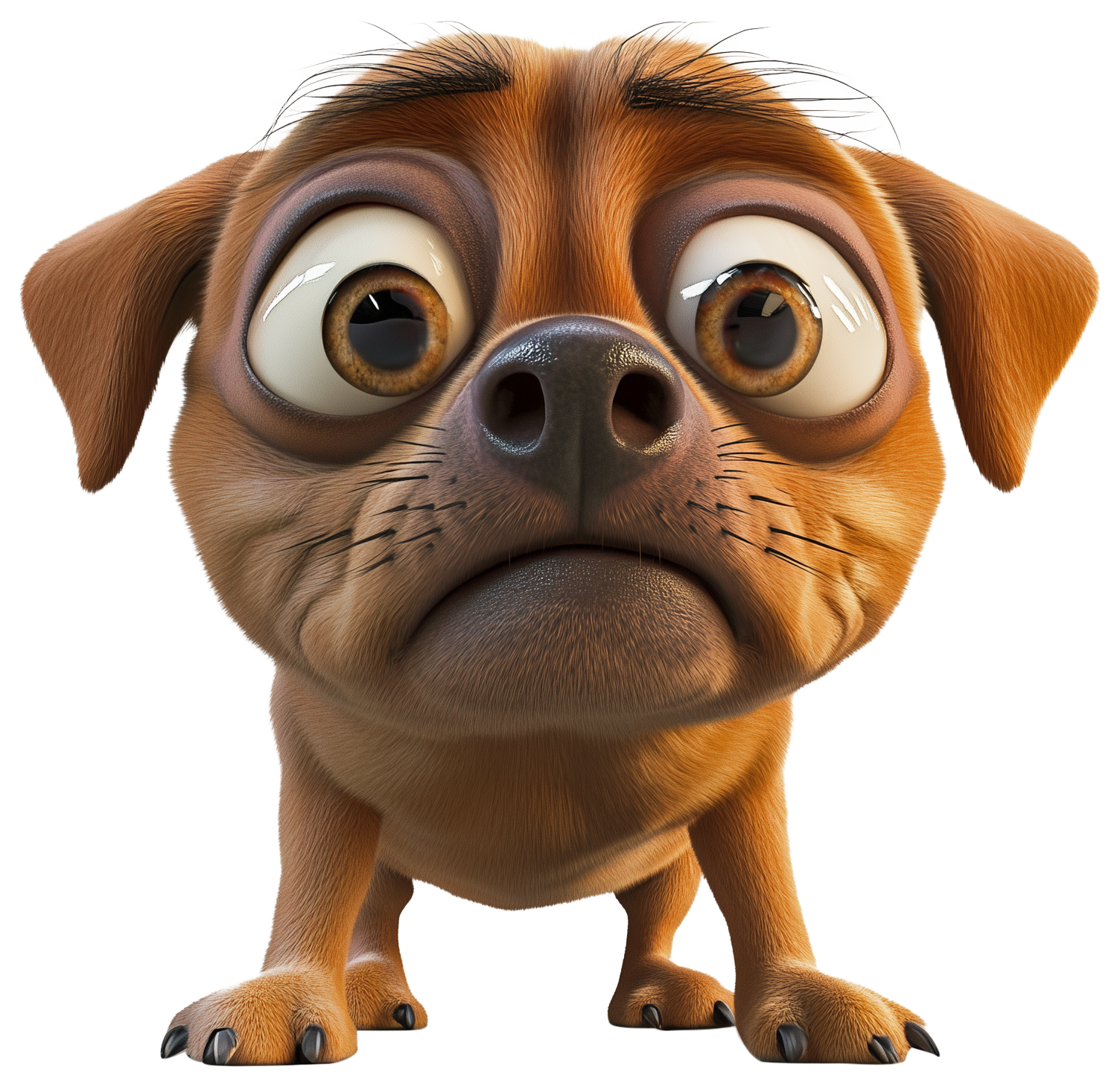 Preview for Cute Dog Emoji Sticker For Pizap Designs