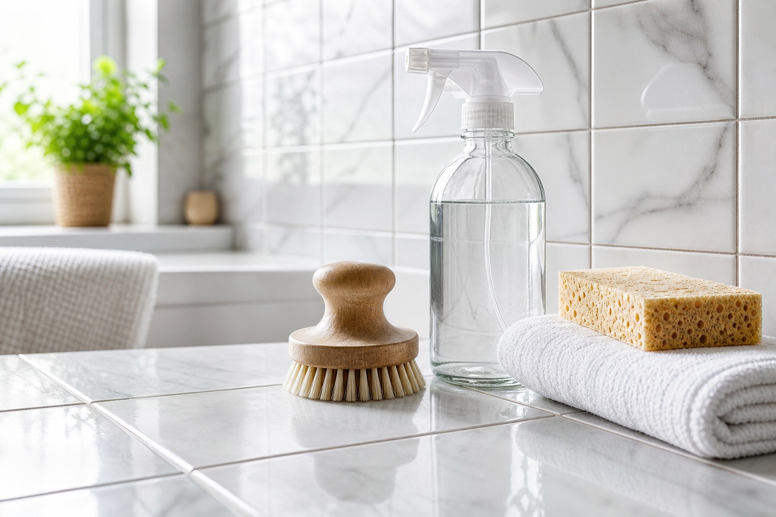 Preview for Clean Home Cleaning Supplies Background