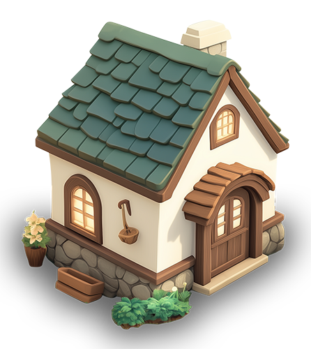 Preview for Cozy-cottage-illustration-template-building-sticker-c07e8