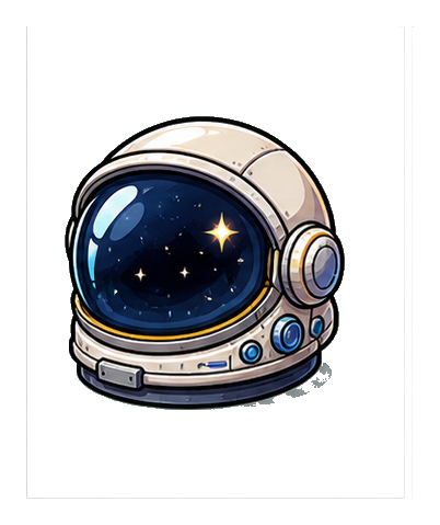 Preview for Astronaut Helmet Sticker