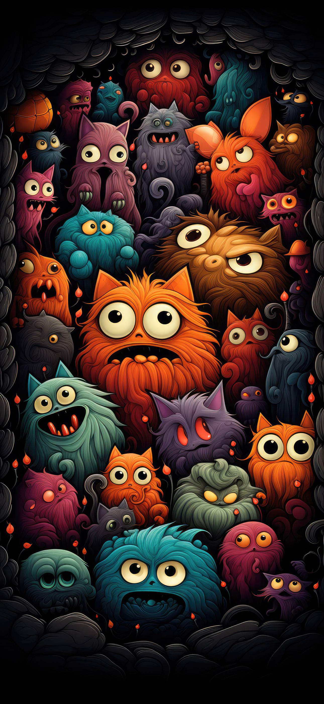 Preview for Halloween-monster-collection-halloween-phone-background-e6a47
