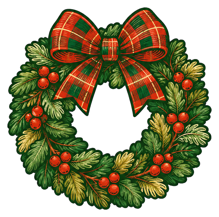 Preview for Plaid Bow Wreath