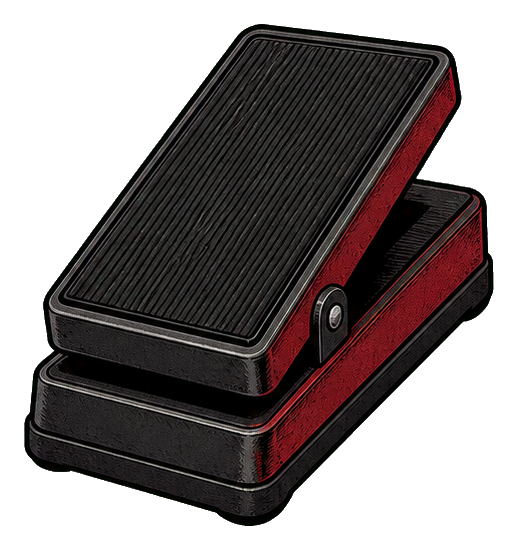 Preview for Black Wah Pedal Sticker