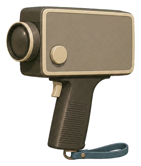 Preview for Super 8 Movie Camera Sticker