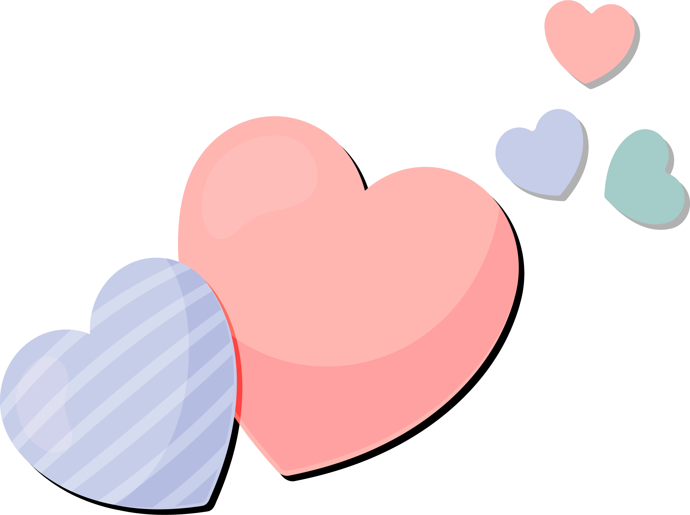 Preview for Heart-graphics-design-cute-love-sticker-fdd58