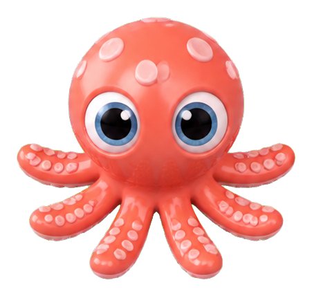 Preview for Pearl Pop Octopus Cute Sticker