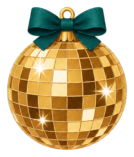 Preview for Gold Disco Ball Sticker