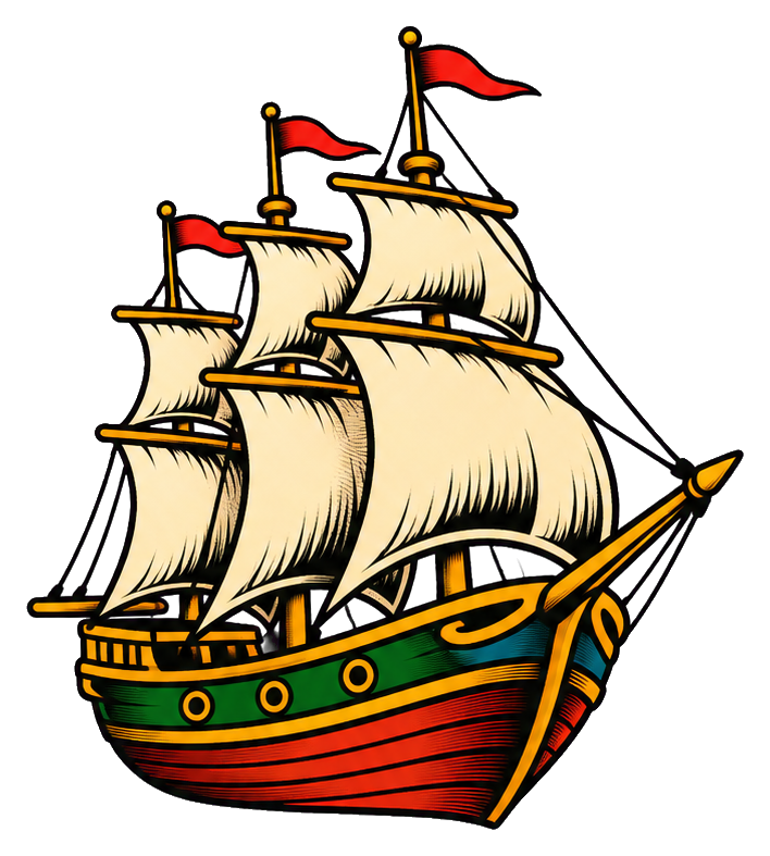 Preview for Tattoo Flash Sailing Ship