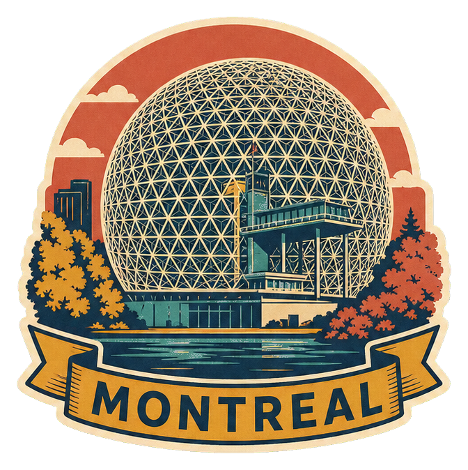 Preview for Montreal Biosphere Sticker