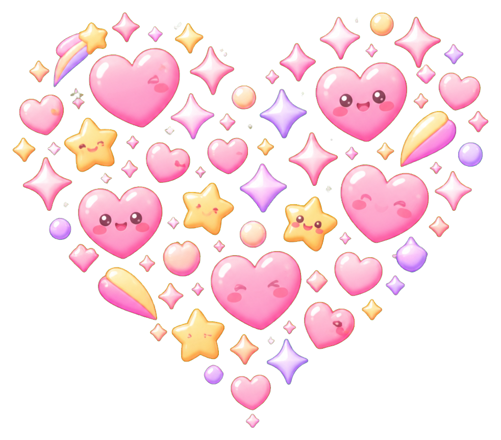 Preview for Heart Sparkles Sticker