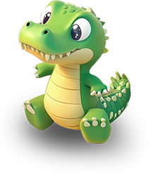 Preview for Cartoon-crocodile-illustration-animal-sticker-035cc