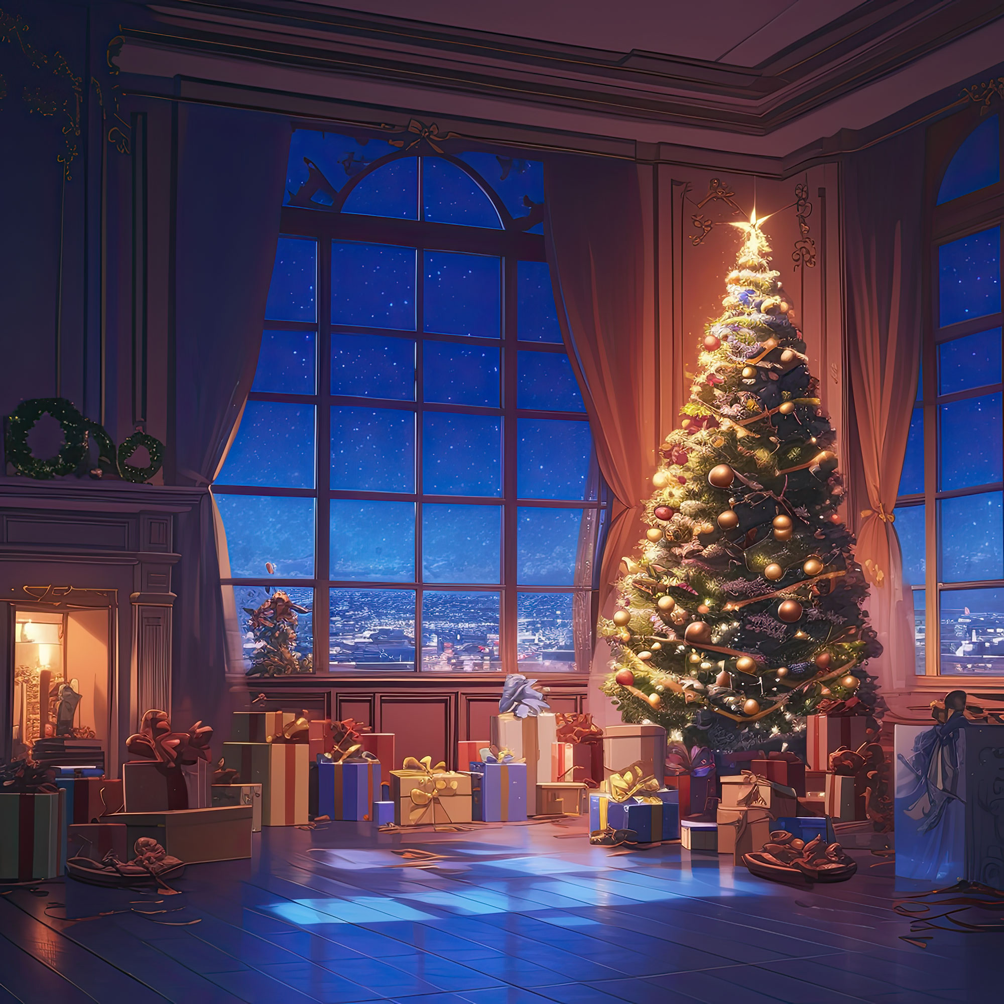 Preview for Cozy-christmas-room-decor-christmas-backdrop-background-bd8da