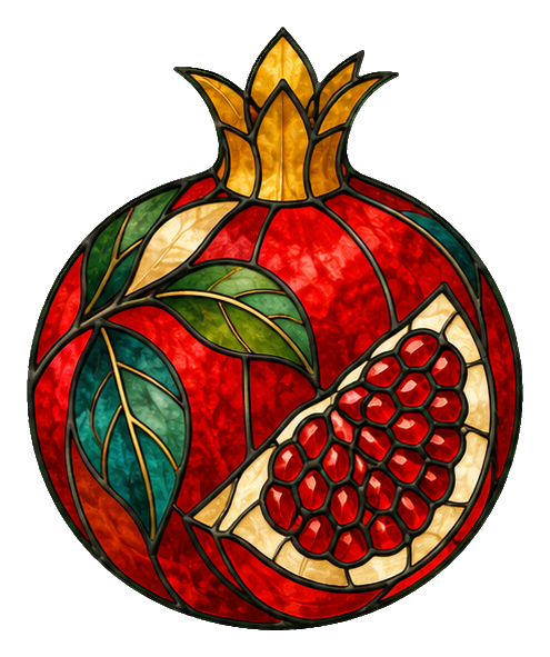 Preview for Stained Glass Fruit Pomegranate