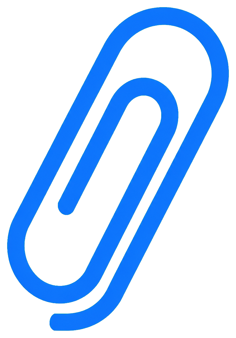 Preview for Paperclip Sticker Graphic For Designs
