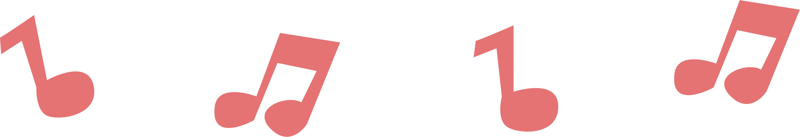 Preview for Pink-music-notes-love-design-sticker-6b148