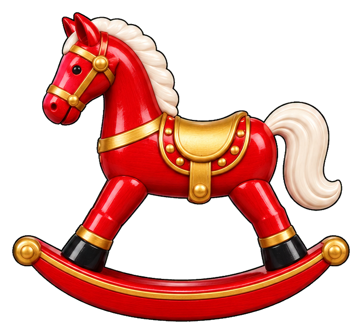 Preview for Nutcracker Wooden Rocking Horse