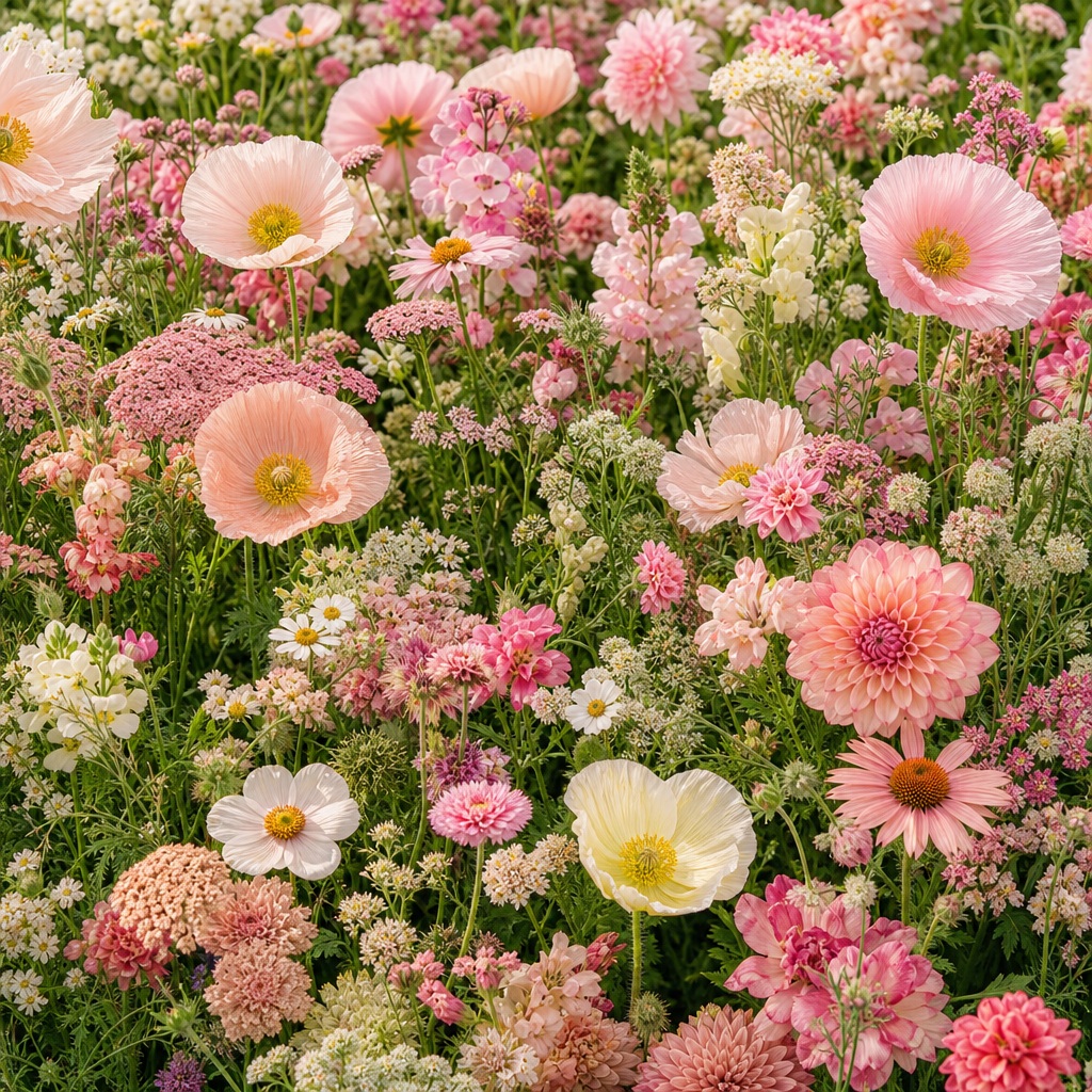 Preview for Floral Spring Flowers Stock Background