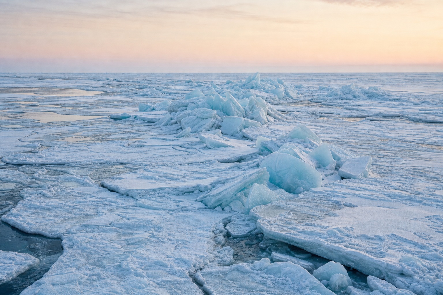 Preview for Pale Polar Dawn Arctic Ice Background
