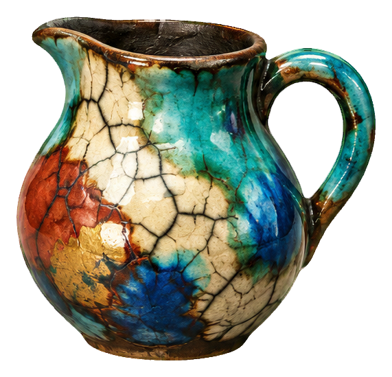 Preview for Raku Pottery Water Pitcher
