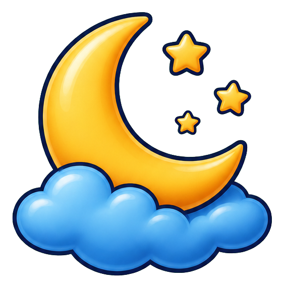 Preview for Moon Cloud Sticker Graphic