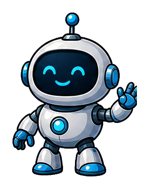 Preview for Round Helper Robot Sticker