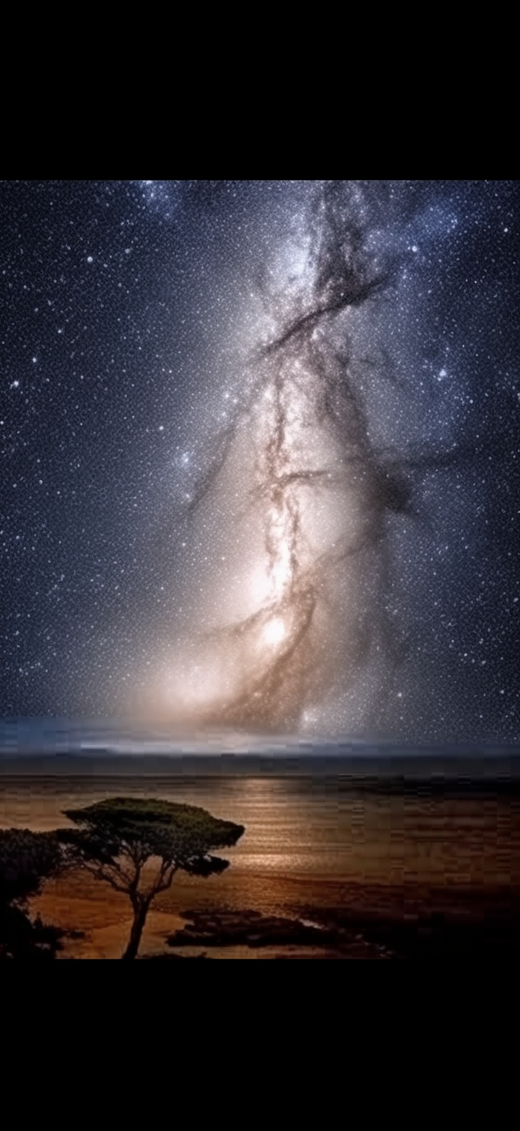 Preview for Milky-way-galaxy-night-sky-ai-phone-background-7fcfe