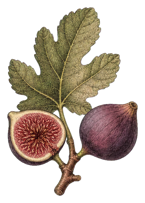 Preview for Fig Branch Botanical Sticker