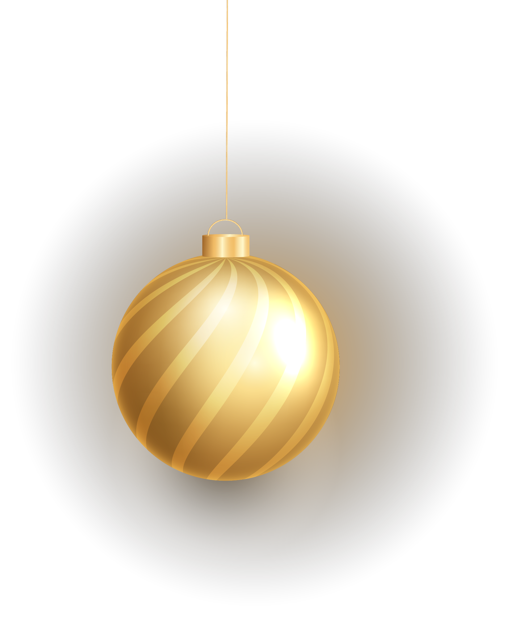 Preview for Luxury-golden-christmas-ornament-new-year-sticker-eacbc