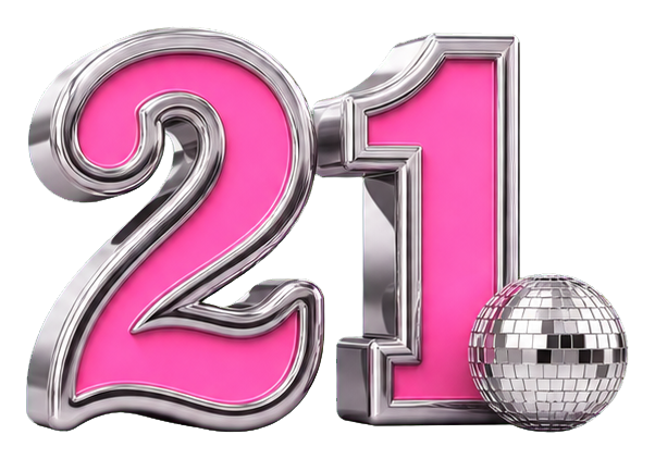 Preview for Chrome 21 Disco Birthday Sticker
