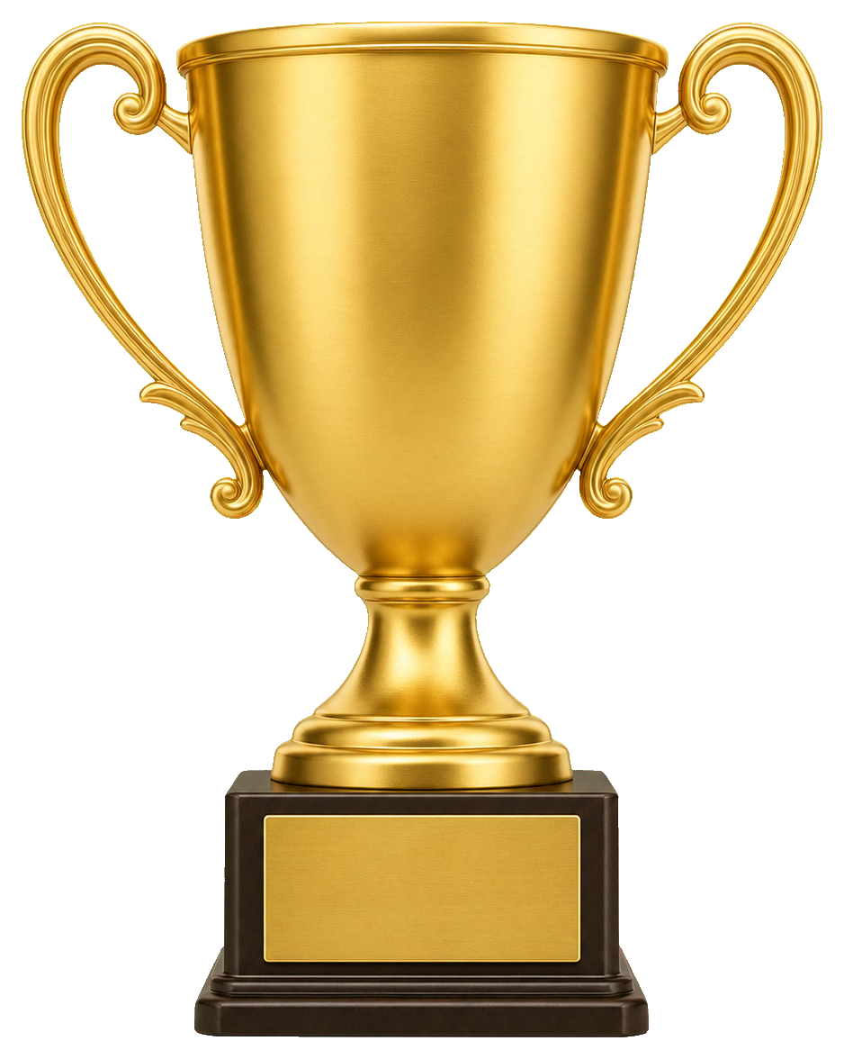 Preview for Blank Trophy Sticker Graphic