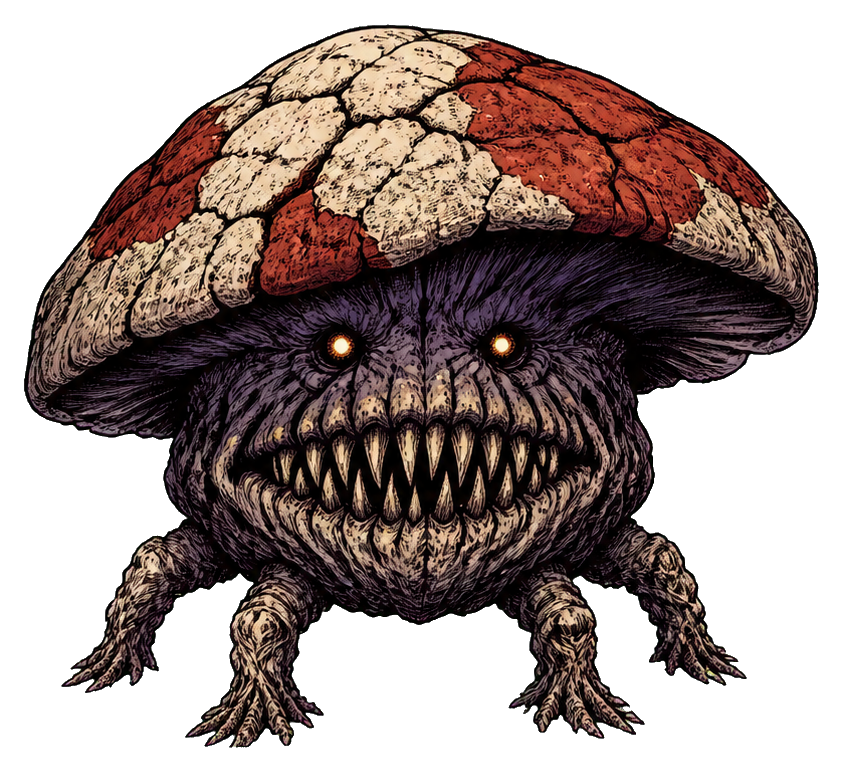 Preview for Rooted Mushroom Troll Sticker