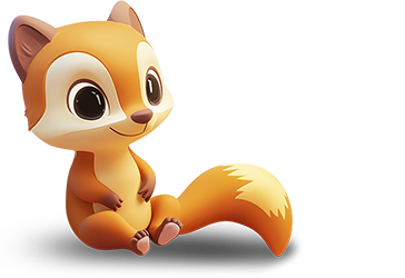 Preview for Cartoon-fox-illustration-animal-sticker-facc2